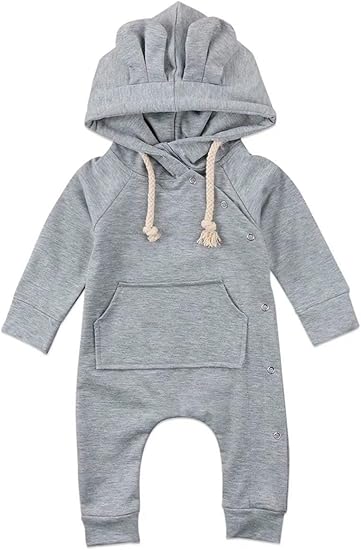hooded onesie baby