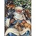 Bits and Pieces - 1000 Piece Jigsaw Puzzle for Adults - Santa Nap - 1000 pc Christmas Puppies and Kittens Jigsaw by Artist Liz Goodrick Dillon