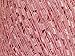 Pale Pink with Silver Mini Ladder Glitz Ribbon Yarn - Metallic Sparkle 50 Gram
