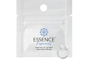 HONÉ Essence Wearable Aromatherapy Nasal Diffuser – Peppermint Essential Oil Nose Ring Silicone Inhaler for Stress & Mood Support - Made in USA & Travel-Friendly (Ring Only)