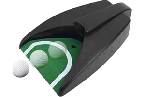 BTFO Golf Ball Return Putting Unit, Automatic Golf Ball Returner Putting Return Machine Battery-Powered (Not Included) for Indoor Outdoor Home Office Yard Practice