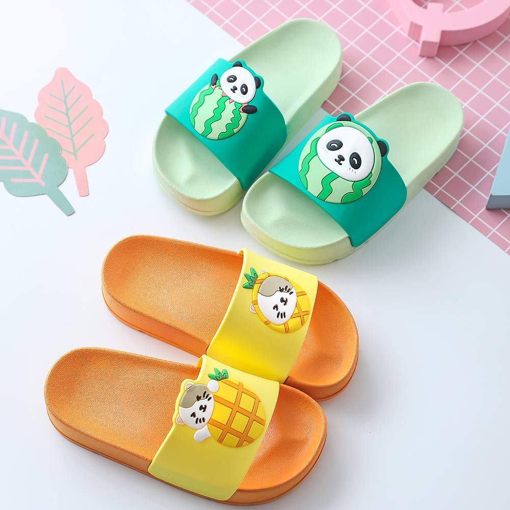 NADARDA Colorful Fruit Boys Girls Slide Sandals Non-Slip Summer Beach Pool Bath Slippers(Toddler/Little Kid)