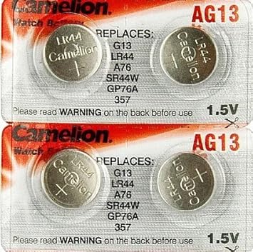 Amazon Com 4 Lr44 Ag13 Alkaline Button Camelion Batteries Beauty Amazon Com 4 Lr44 Ag13 Alkaline Button Camelion Batteries Beauty
