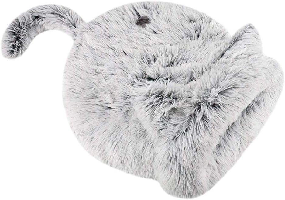 YXZQ Cat Sleeping Bag Pet Pouch Fleece Soft Self Warming Washable Pet Puppy Cat Caves Beds Windproof Snuggle Sack Blanket Mat for Cats Puppy