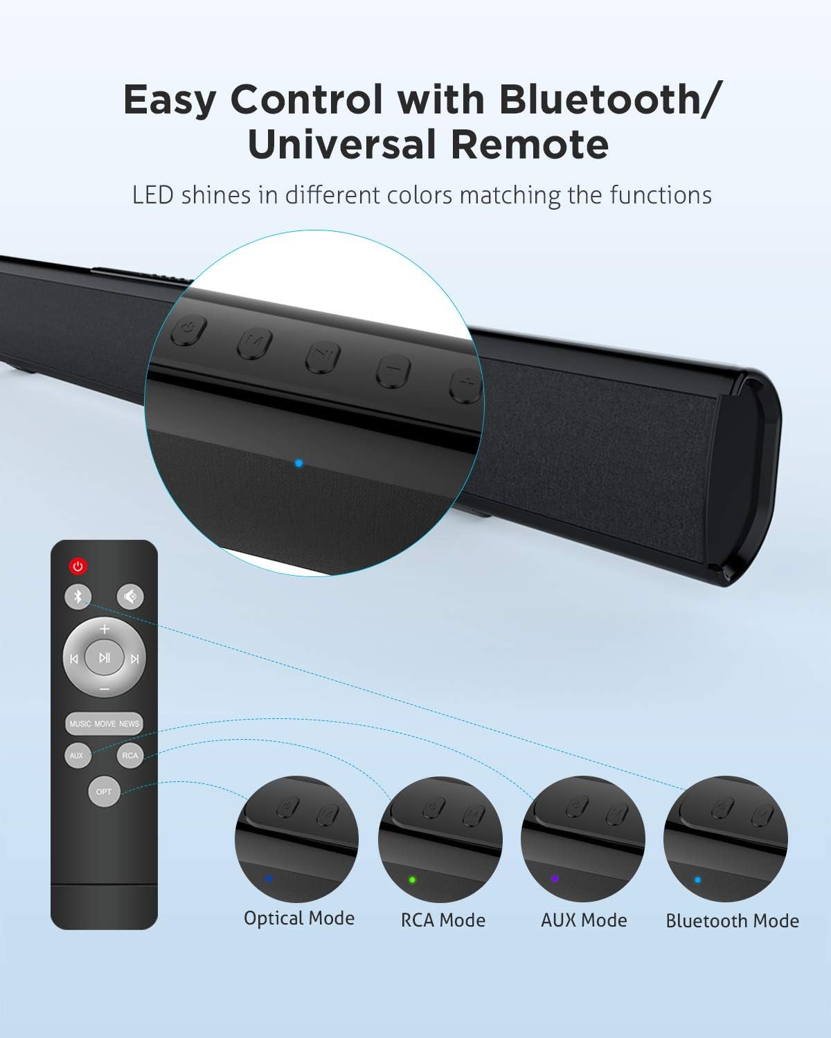 meidong bluetooth soundbar