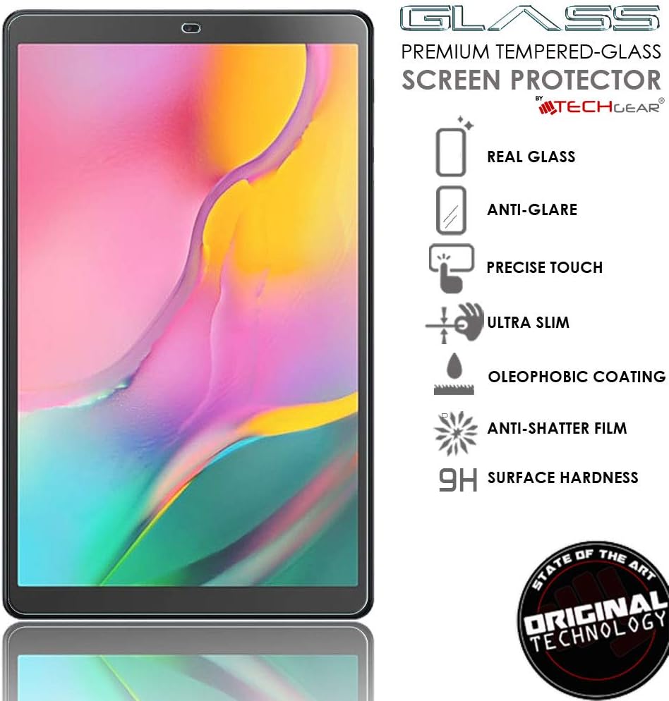 TECHGEAR Anti-Glare Screen Protector Compatible with Samsung Galaxy Tab A 10.1" 2019 (SM-T510 Series) - Image 3