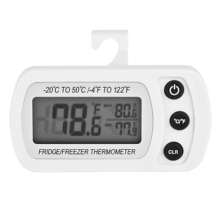 Compra Yiyu Termómetro Digital Impermeable para Refrigerador ...