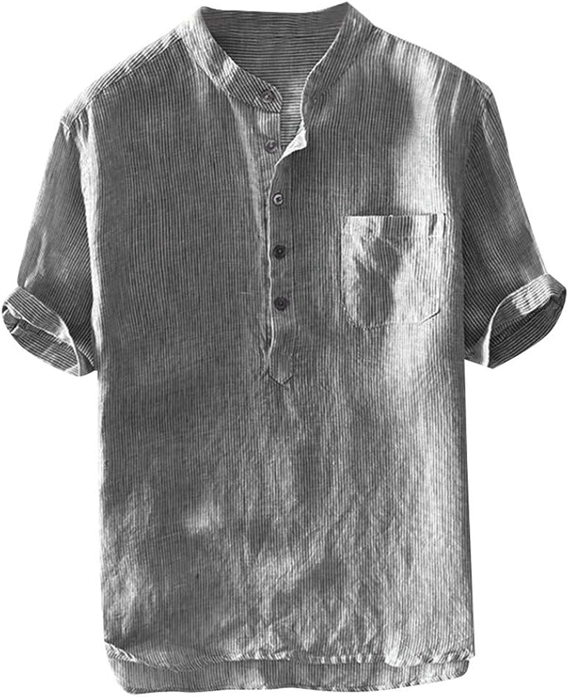 baggy black and white striped shirt