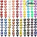 Outee 140 Pcs Polyhedral Dice Set DND Dice 20 Color Complete Dice and Dice Sets for MTG RPG Dice Game with 1 Big Pouch