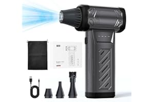 Mini Turbo Snow Blower, 130000 RPM Snow-Turbo Blower for car with Nozzle, Portable Snow-Whiz Turbo Blowers, for Vehicle Snow 