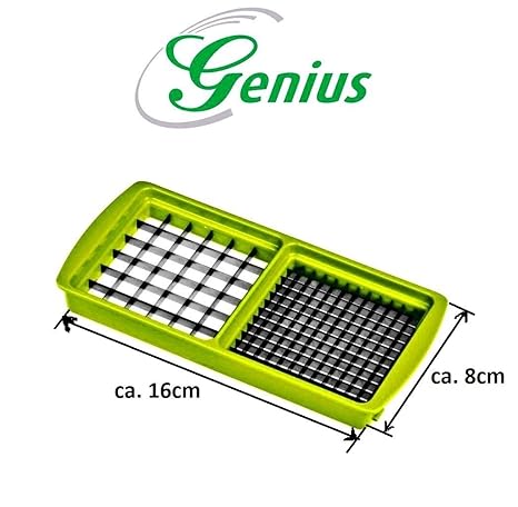 Neu Ersatzteile für Genius - Nicer Dicer Plus: Grund-Deckel - Hobeleinsatz - Messereinsätze - Sparschäler - Behälter - Deckel