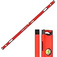 Kapro - 985-41X Apollo Heavy-Duty Professional Box Level - Features Magnified Vials and Dual-View Plumb Site - VPA Tested - 72 Inch