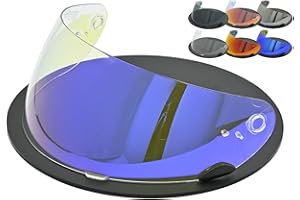 Logto Replacement Motorcycle Helmet Visor Shield for Star RS-1 Vortex Qualifier Revolver Helmet Accessories Universal