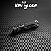 KeyBlade Carbon Key Holder Keychain- Smart Compact Pocket Keys Organizer Up to 24 Keys- Lightweight & Durable- Free Bottle Opener, Carabiner, More- Made of Carbon Fiber & Stainless Steel