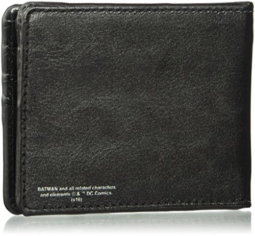 Buckle-Down Men's Wallet The Joker FOR President Seal Black/white/blue/red Accessory, -Multi, One Size