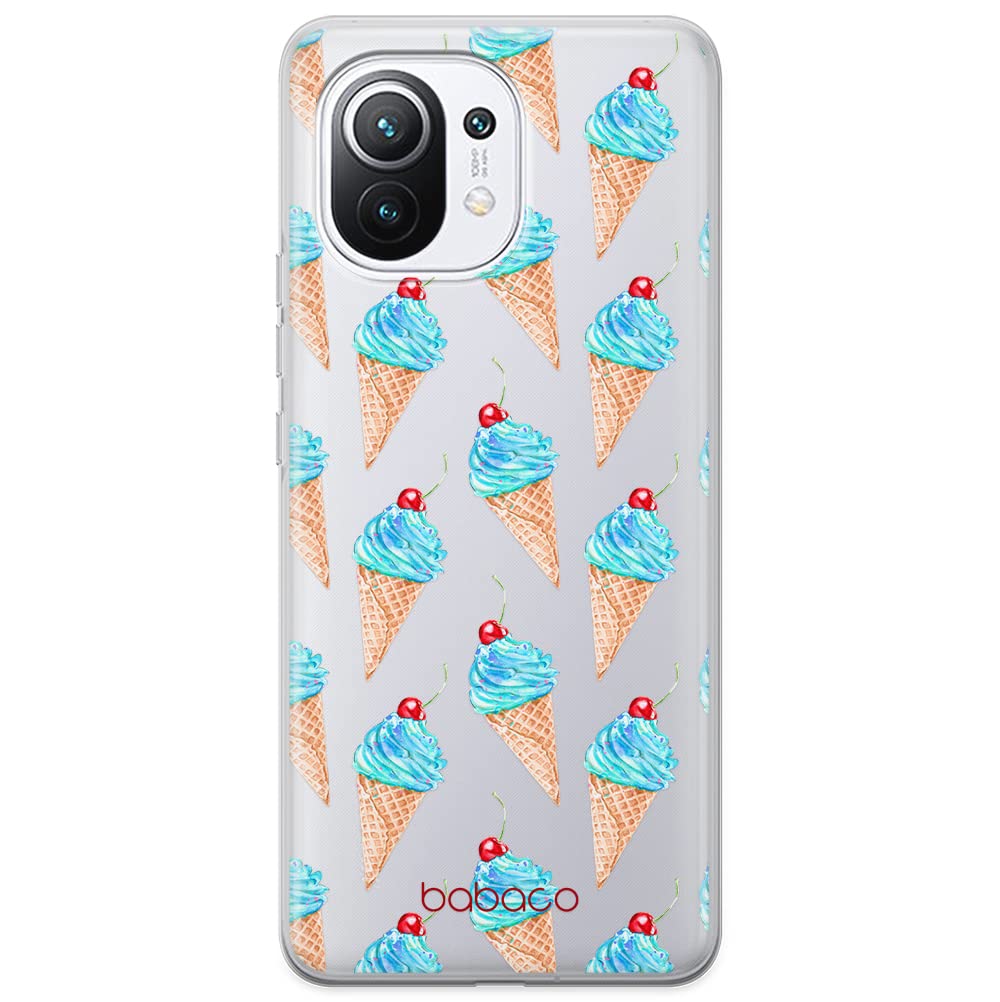 Babaco ERT GROUP mobile phone case for Xiaomi 11 original and officially Licensed pattern Ice 002 optimally adapted to the shape of the mobile phone, partially transparent