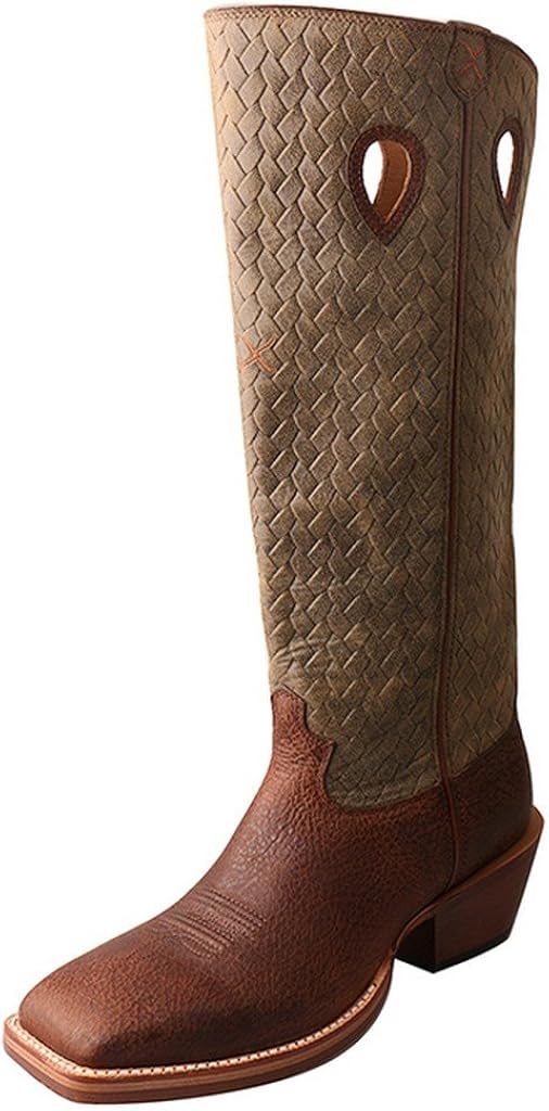 mens basket weave boots