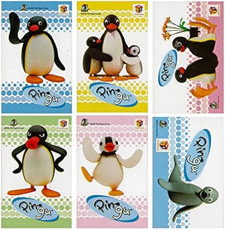 Amazon ステッカー ピングー 6枚セット シール ステッカー おもちゃ