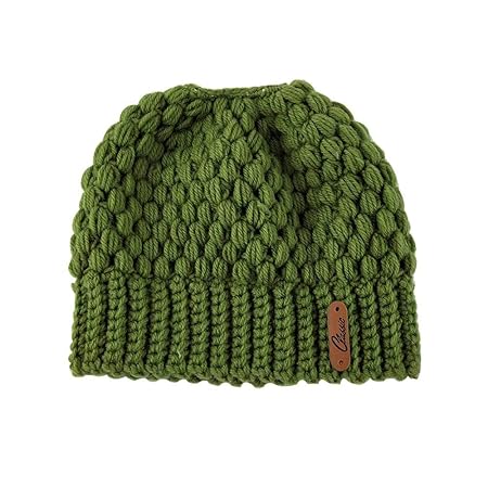 beanie hat with hole for bun