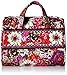 Vera Bradley Women's Cotton Hanging Organizer, Rosewood, One Size