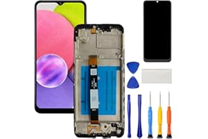 for Samsung A03S A037u (US Version) Screen Replacement with Frame for Samsung Galaxy A03S SM-A037u LCD Display Digitizer Touc