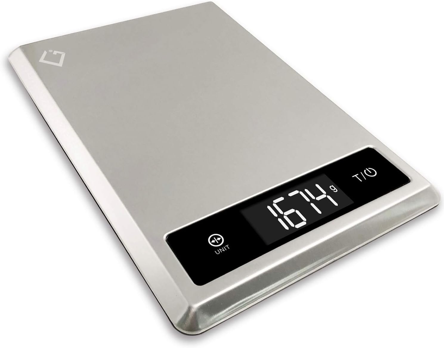 CGI Digital Kitchen Scales | Food Weighing Scale with Tare Function | Anti Thumb Impression Panel & Tare Function, Weighs Upto 5kg/1g, Measures in Multiple Units