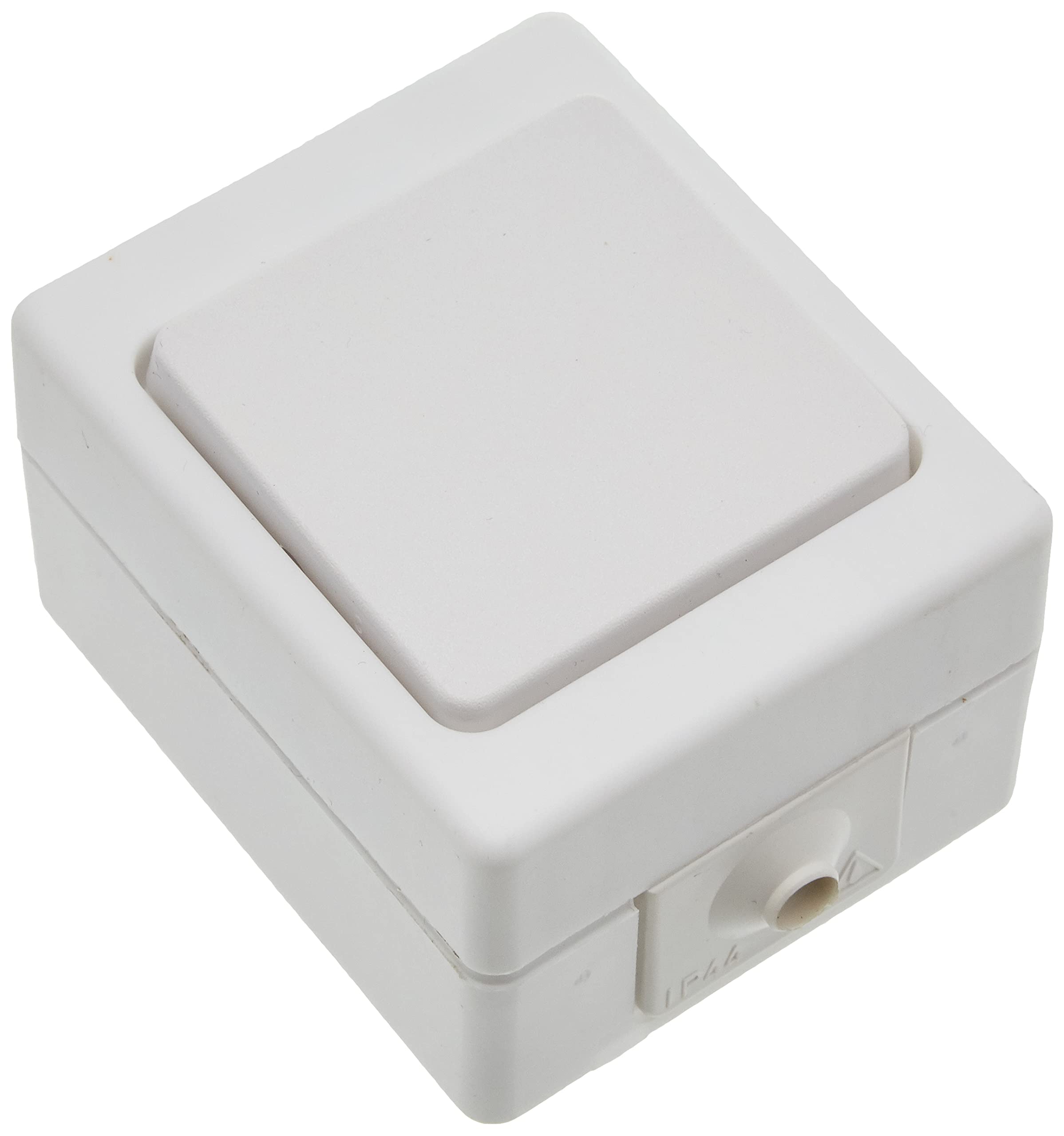 Kopp 563602000 Surface-Mounted Universal Switch for Wet Room IP44 Standard