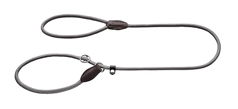 HUNTER Freestyle Retrieverleine aus Tau, mit integrierter Halsung, robust und wetterfest