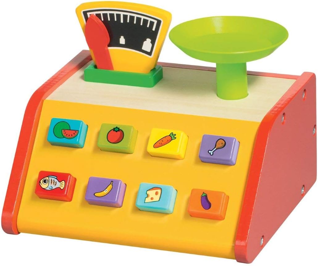 Playtive Junior Wooden Toy Scales 9 Pieces 2 6 years Amazon.co.uk