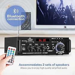 SOBATTY Home Audio Receivers & Amplifier HiFi
