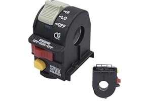 Handlebar Headlight Hi/Lo Beam Light/Kill/Stop Switch Fit for 2001-2005 Polaris Sportsman Replace OE 4010591 4010560 4011835 