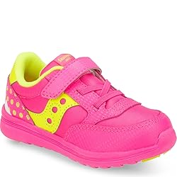 Saucony Baby Jazz Lite Sneaker, Pink Monster, 12 W