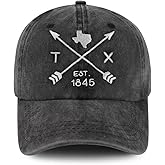 US, Texas, New York, California Hat for Men Women, Adjustable Cotton Embroidered Baseball Cap