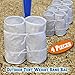 Benefitusa 4 Pcsoutdoor Canopy Tent Weight Sand Bag Anchor Kit, white