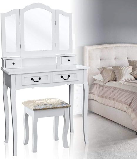 Generic E Moderner Tisch Schubladen Schlafzimmer Amazon De Elektronik