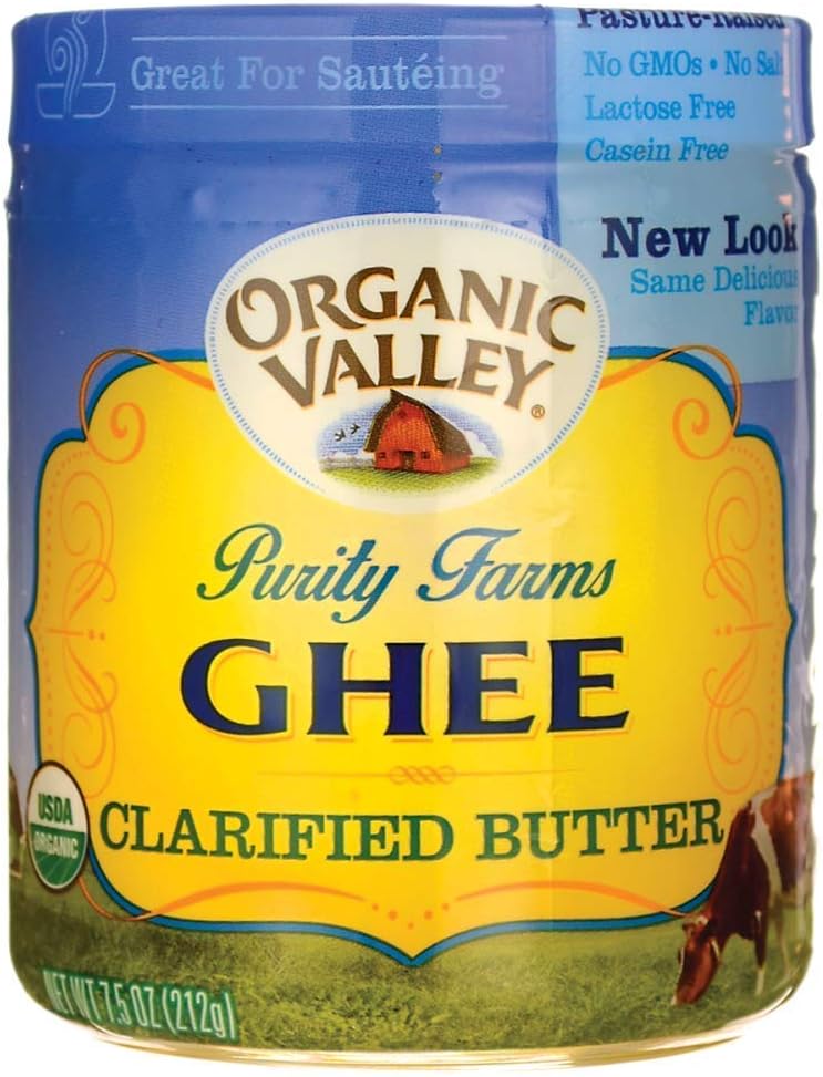 Purity Farm Ghee (Clarified Butter), 7.5-Ounce (2 Pack)