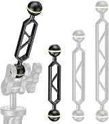 Sea Frogs 5" Double Ball Arm Underwater Diving Light Mount Aluminum Alloy view 3