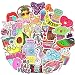 Waterproof Vinyl Aesthetic Stickers for Laptop Water Bottle Room Decor (50Pcs VSCO Girl Style)