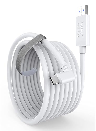 KIWI design USB C Link Cable Compatible with Quest 3/2/Pro, 16