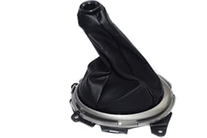 Kison Auto New Black Stitched Shift Boot for 2009-2011 Honda Fit 1.5L 83414-TF0-J52ZB