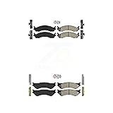 AmeriBRAKES Front Rear Semi-Metallic Disc Brake