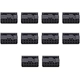 Antrader 10-Pack 2x5 FC-10P 2.54mm Dual Rows IDC Sockets Female Connector for Flat Ribbon Cable
