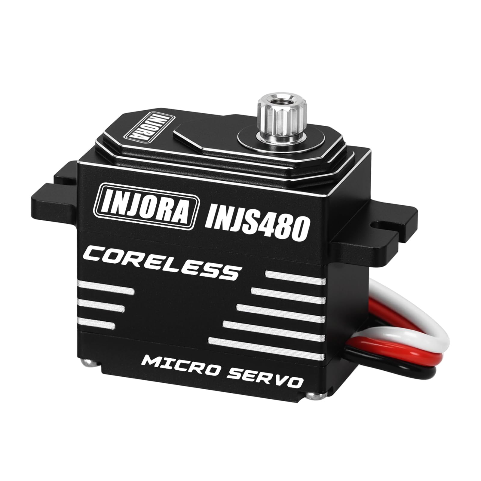 INJORA INJS480 Coreless Micro Servo with Servo Saver for Losi Micro-B Micro-T