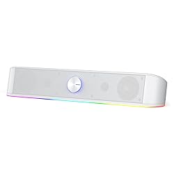 Redragon GS560 RGB Desktop Soundbar, 2.0 Channel