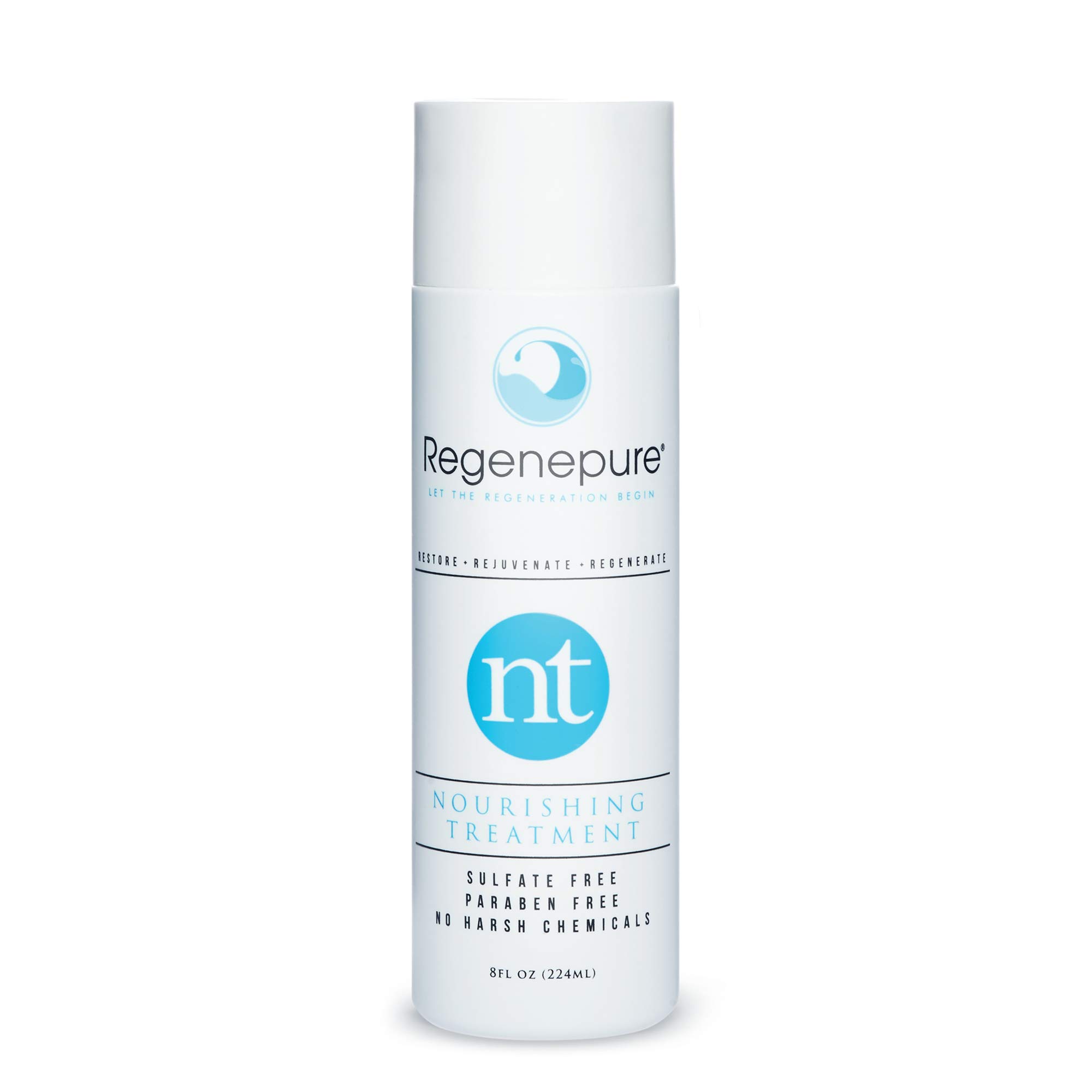 Regenepure - NT Shampoo, Nourishing Treatment Shampoo, For Thickening and Strengthening Hair, 8 ounces