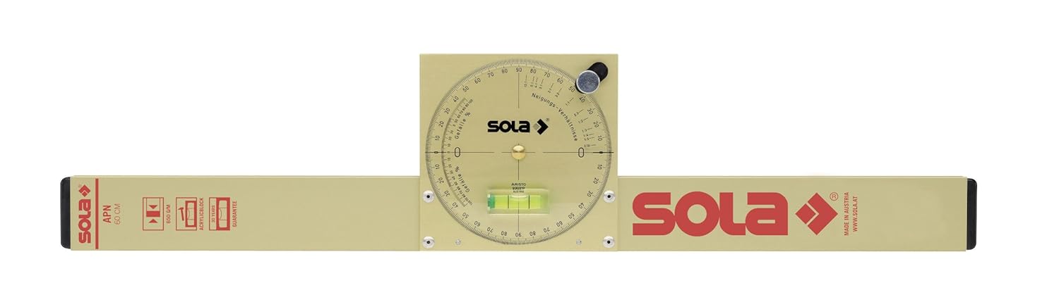 Sola Magnetic Analog Inclinometer w/Carry Bag - NAM 50 T: Amazon.co.uk ...