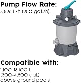 Bestway 950 Gal Sand Filter Pump for Above Ground Pools view 7