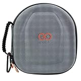 GOcase F3 case Headphone Case for Parrot Zik and Beoplay H6 (Wave, Silver)