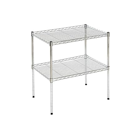 Estante de cocina Horno microondas Horno Estante de metal de acero ...