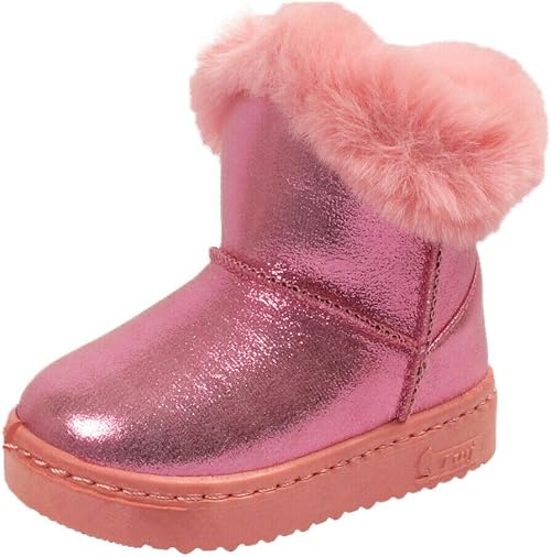 infant fur lined boots